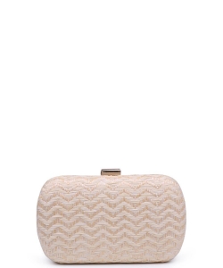 Urban Expressions Adelaide Clutch Bag  NATURAL